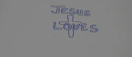 Jesus Loves Tattoo