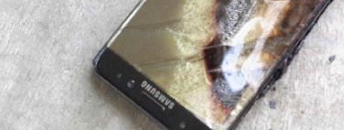 Samsung Phone Explodes