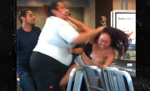 McDonald's Brawl Goes Viral