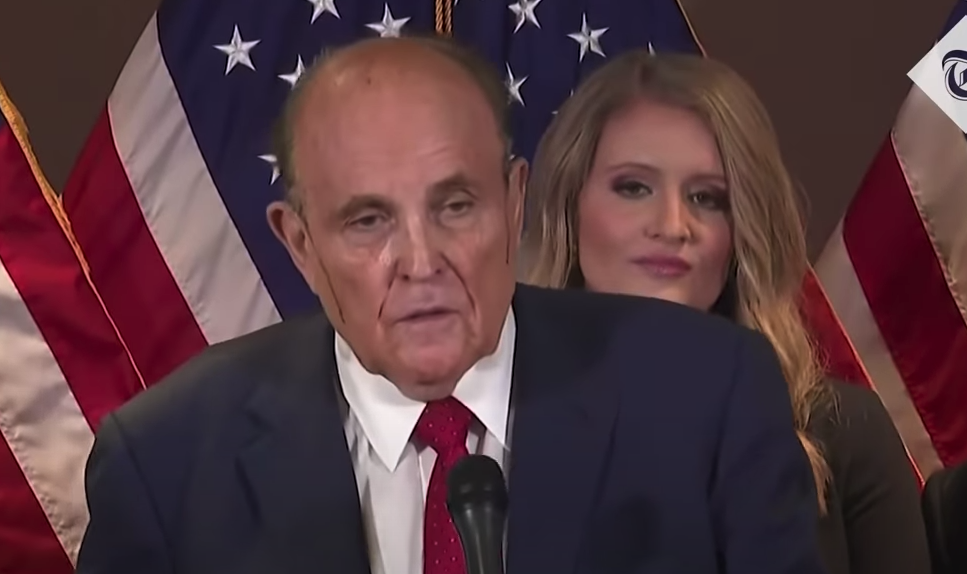 Rudy's Hair Is Dripping