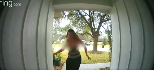 The Topless Porch Pirate