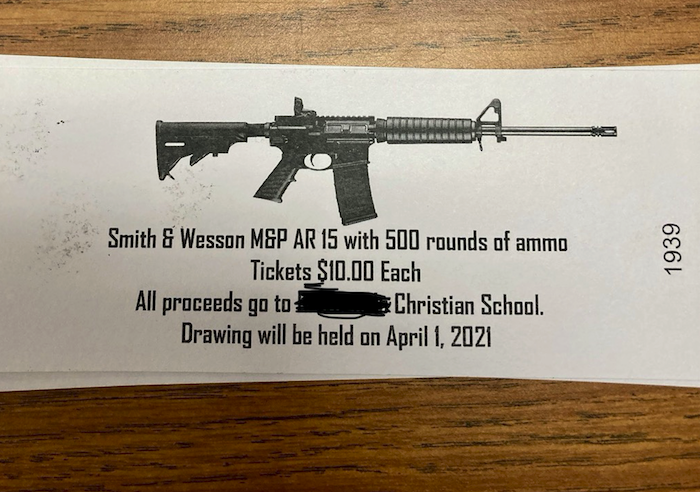 AR 15 School Raffle