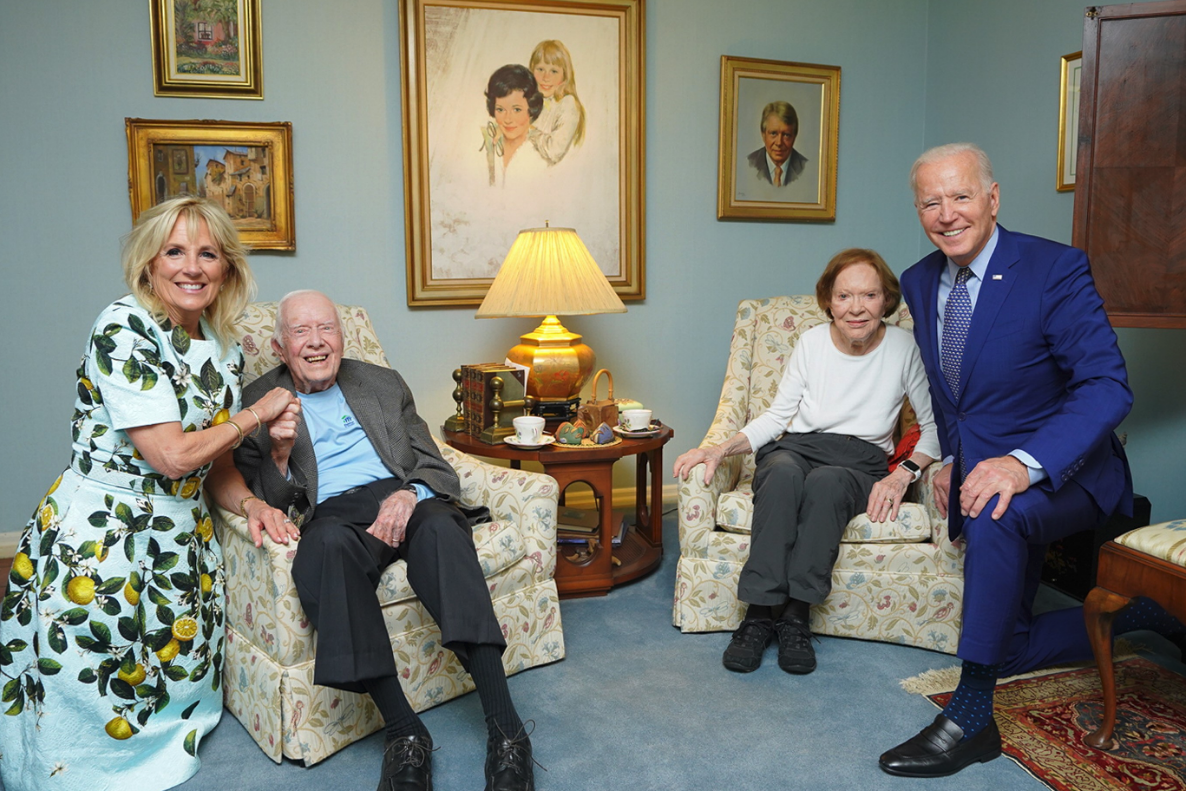 Biden Jimmy Carter Tiny Photo