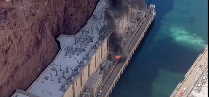 Explosion at the Hoover Dam!