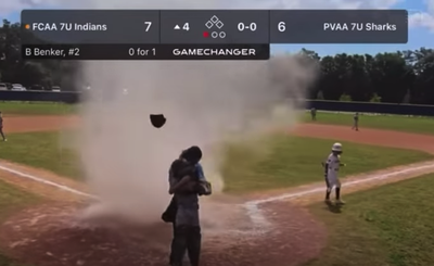 Kid Caught In Dust Devil