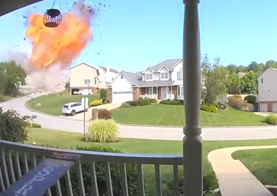 House Explosion Caught On Video!