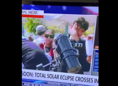 Telescope Eclipse Fail
