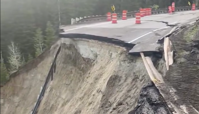 Teton Pass Collapse