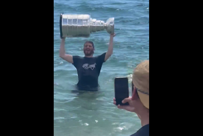 Stanley Cup In Ocean