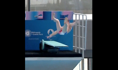 Olympic Diving Fail
