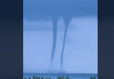 Hurricane Helene Waterspouts