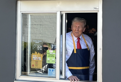 Trump Works At McDonald's