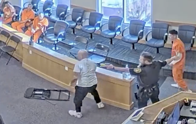 Courtroom Fight Video