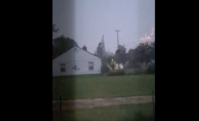 Lightning In Tornado