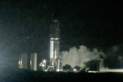 SpaceX Fireball Accident