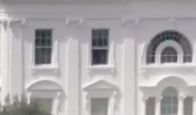 White House Window Toss