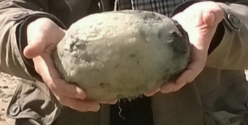 Couple Find "Whale Vomit"