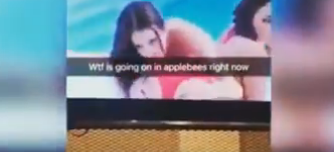 Porn at Applebee's