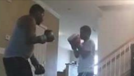 Father Son Boxing Match