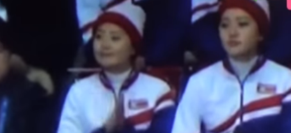 NK Cheerleader Applauds USA