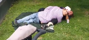 Couple Has Sex In Park