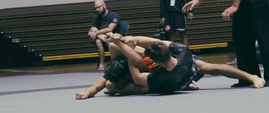 MMA Grappler Arm Snap