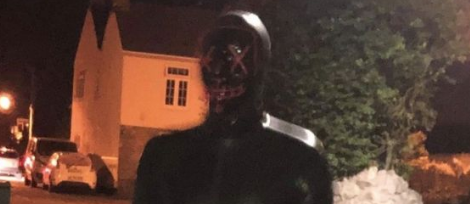 Creepy Rubber Suit Guy