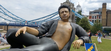 Goldblum Statue!