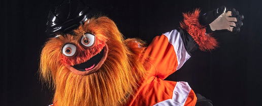 Gritty, the new Flyers Mascot