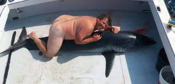 Guy Humping Shark