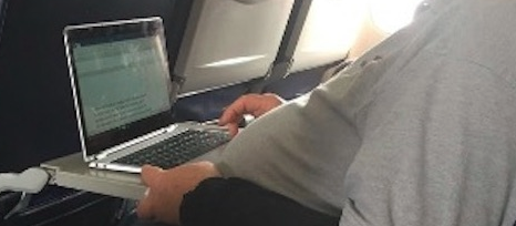 Guy Writes Incest Porn On Plane