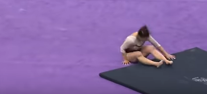 Gymnast Fall