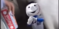 Mr Met Gives The Finger