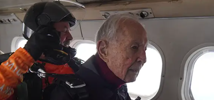 Oldest Skydiver