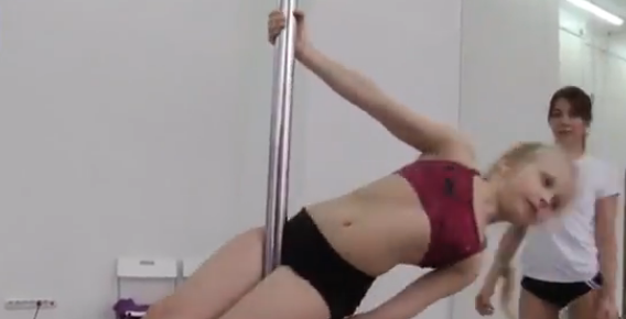 Pole Dancing 5-Year-Olds