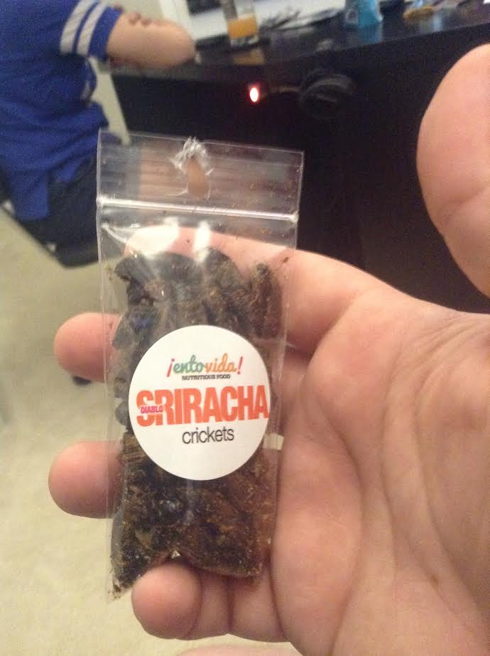 Sriracha Crickets