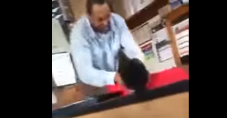 Teacher Aide Chokes Student