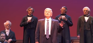 Trump in Hall of Presidents