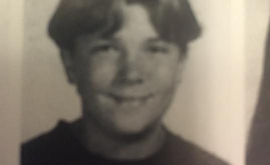 Shawn Wasson in 8th Grade!