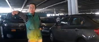 Woman Ditches Car To Save Parking Spot