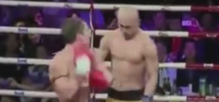 Monk Fighter Takes Punches